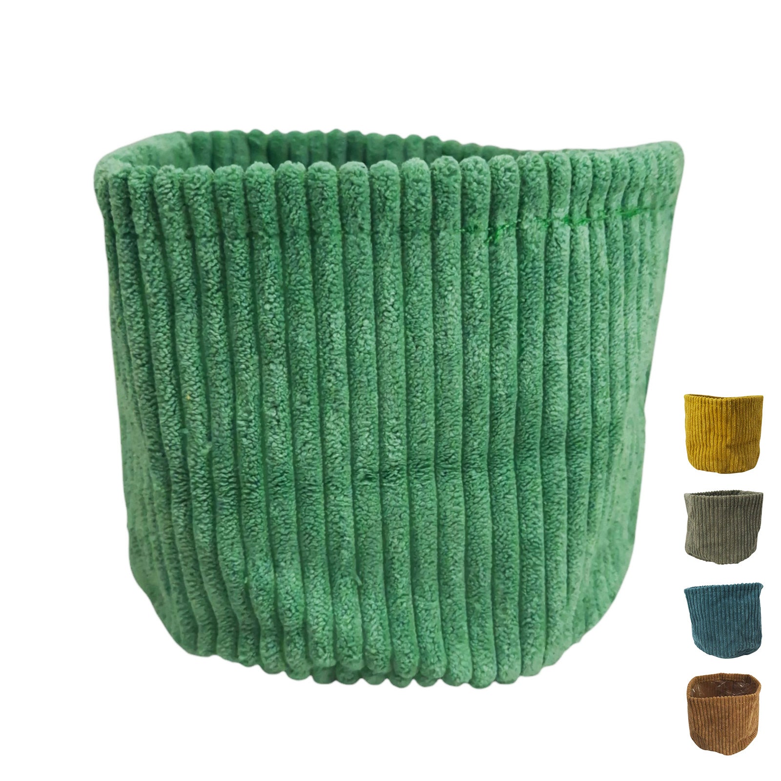 ribbed plant pots Ribbed fabric plant pot with protective coating – Casa Botanica