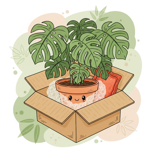 Hoe we jouw zeldzame kamerplanten veilig verzenden in de winter