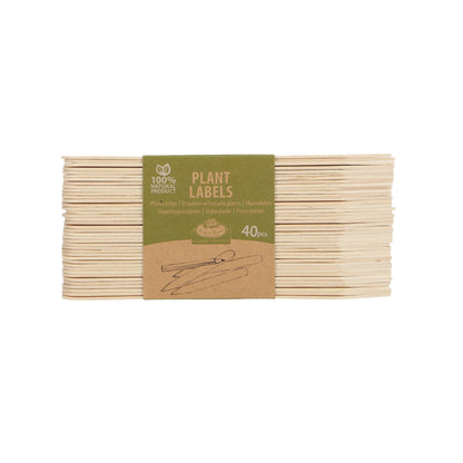 Pflanzenetiketten Holz L / 40 Stück