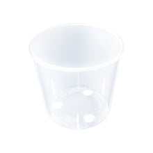 Pot transparant rond