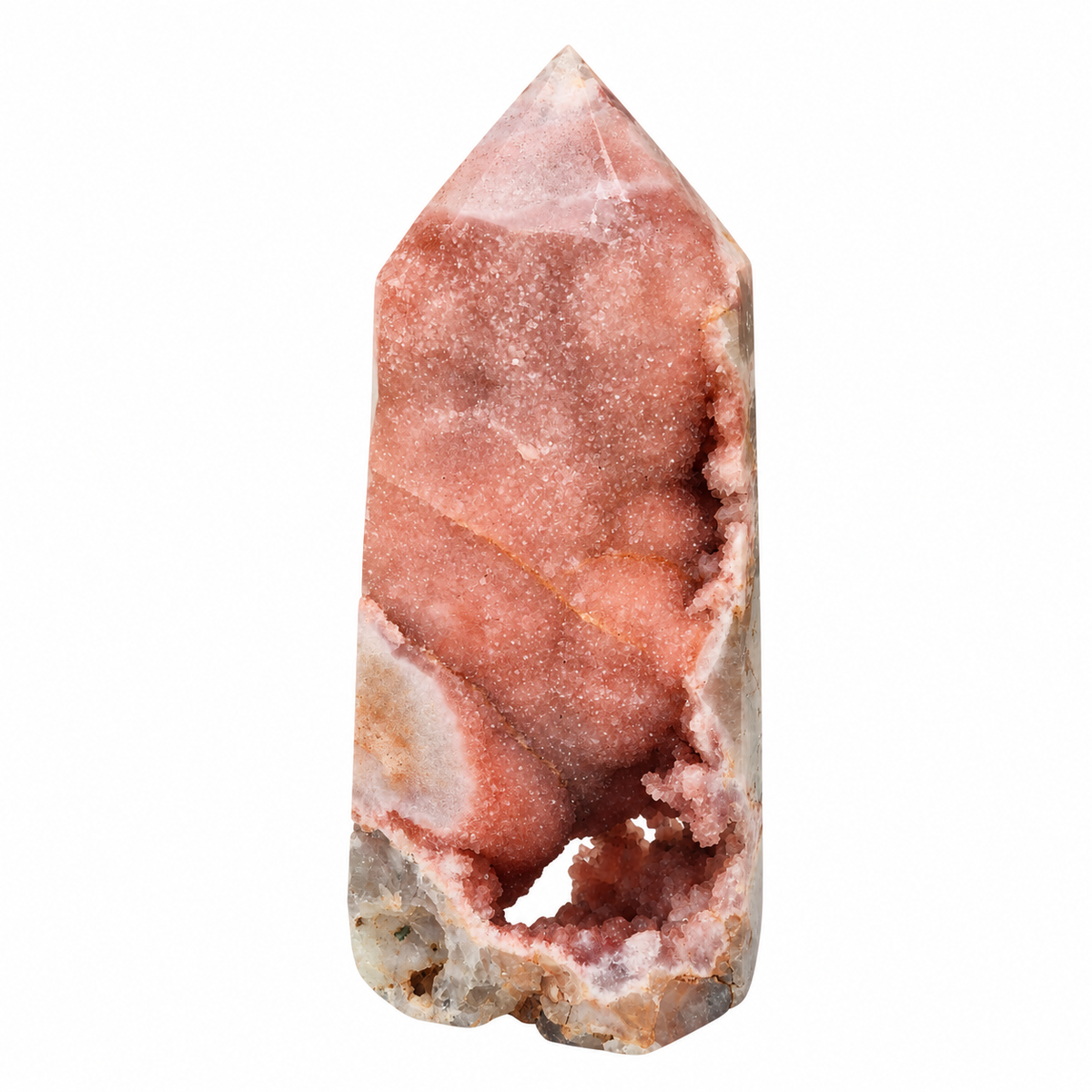 Roze Amethist Druzy Toren - 28