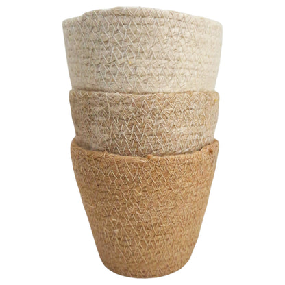 Jute Plant Pot
